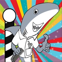 Sharkey's Cuts for Kids logo