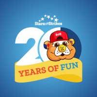 Stars and Strikes Family Entertainment Centers logo