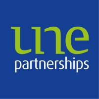 UNE Partnerships logo