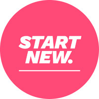 START NEW. logo